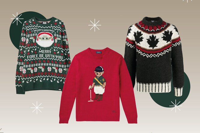 Где купить классный уродливый (и не очень) рождественский свитер — для новогодней вечеринки и не только