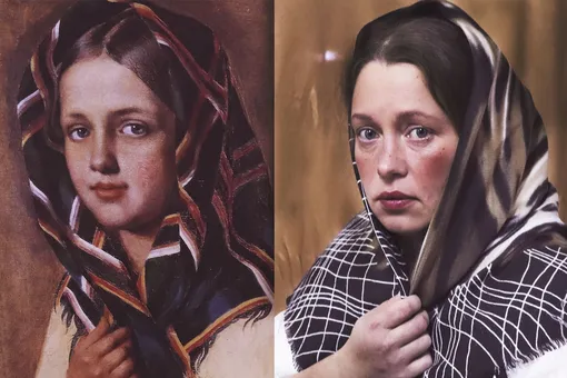 Заключенные нижегородской колонии для женщин устроили флешмоб. Они воссоздали на фото известные картины