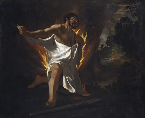 Франсиско де Сурбаран «Смерть Геракла», 1634 год