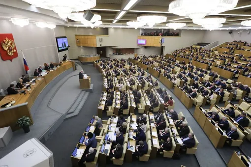 Госдума приняла законопроект о поправке к Конституции в первом чтении
