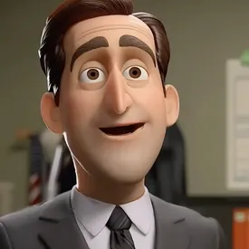 Нейросеть перенесла персонажей «Офиса» в мультфильм Pixar