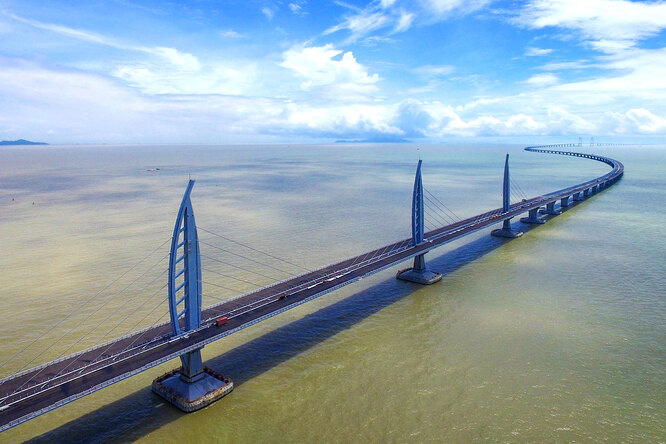 В Китае открывается самый длинный мост в мире