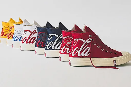 Converse выпустили совместную коллекцию с Coca-Cola