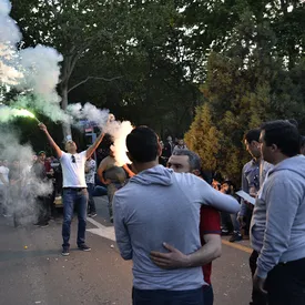 Как проходят акции протеста в Ереване Как проходят акции протеста в Ереване