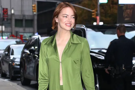 Эмма Стоун рассказала, как решилась побриться налысо ради «Бугонии» Эмма Стоун рассказала, как решилась побриться налысо ради «Бугонии»