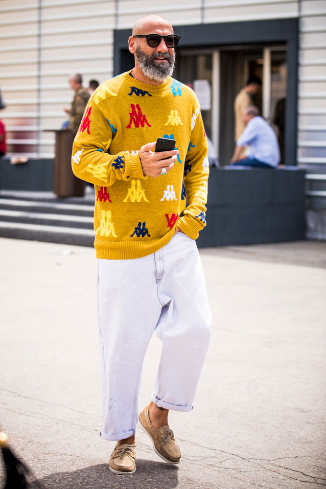 На 94-й выставке Pitti Uomo На 94-й выставке Pitti Uomo