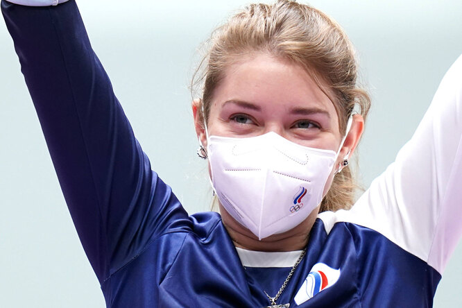 Стрелок Виталина Бацарашкина принесла России десятое золото Олимпиады в Токио