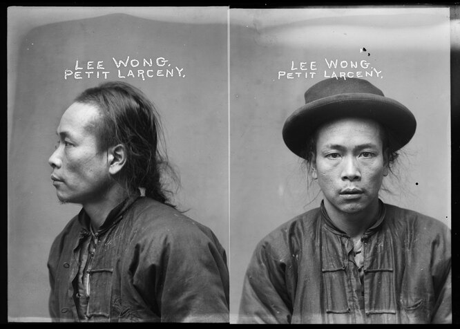 Ли Вонг, осужден за мелкую кражу