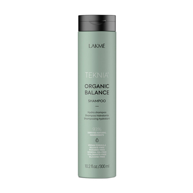 Бессульфатный увлажняющий шампунь для всех типов волос Organic Balance, Lakme