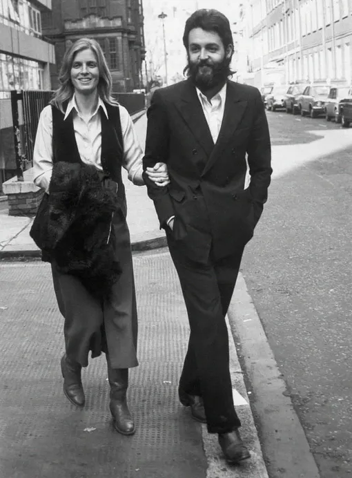 Линда и Пол Маккартни, 1971