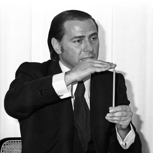 Сильвио Берлускони в 1977 году