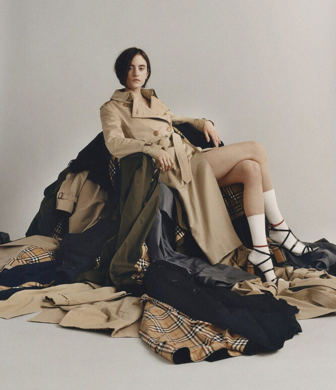 Burberry Trench Collection осень-зима 2018