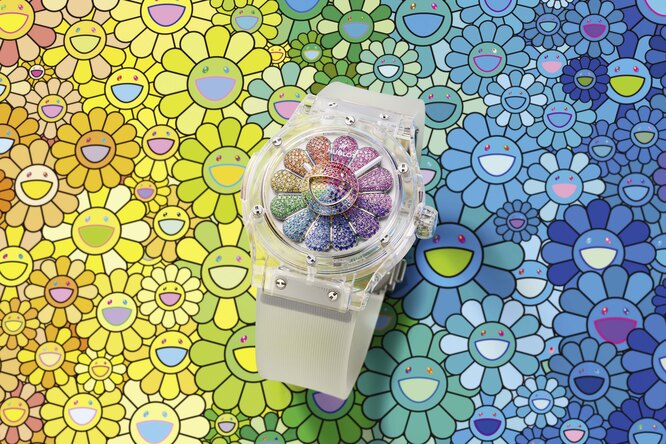 Hublot и художник Такаси Мураками представили вторую совместную модель часов Hublot и художник Такаси Мураками представили вторую совместную модель часов