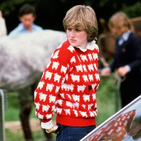 Свитер с овечками, как у принцессы Дианы, теперь можно купить