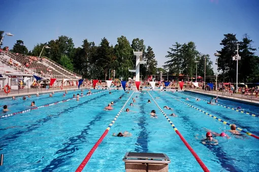 Плавательный стадион в Хельсинки
