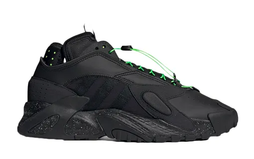 adidas Streetball «Core Black / Solar Green»