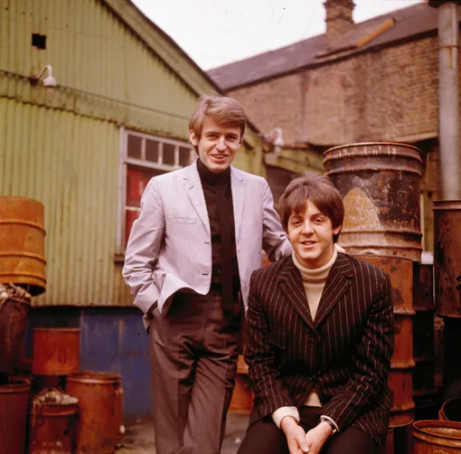 Пол с братом Майком, 1965