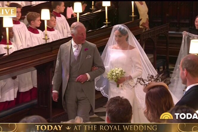 Принц Чарльз рассказал про костюм, который надевал на свадьбу Гарри и Меган