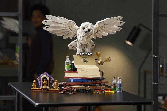 LEGO выпустила набор в честь 20-летия первого фильма «Гарри Поттер». В него входят огромная сова и письмо из Хогвартса