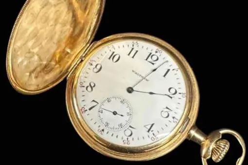 Золотые карманные часы, принадлежавшие самому богатому пассажиру «Титаника», выставили на аукцион