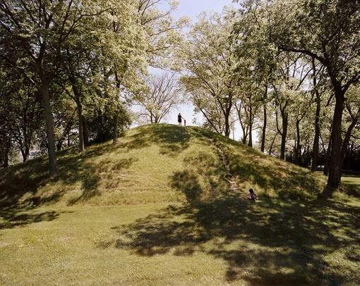 Тумулус Shrum Mound, Колумбус, штат Огайо