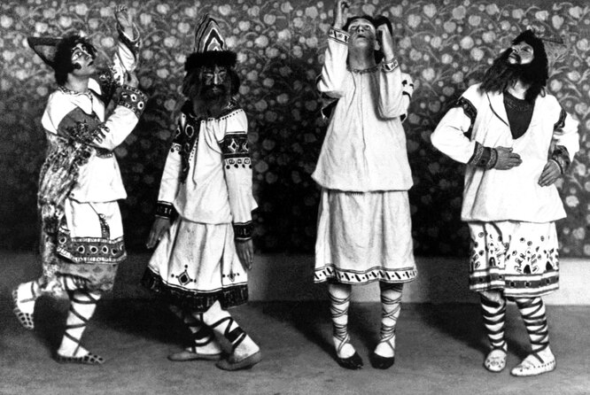 Балет «Весна священная» на музыку Игоря Стравинского, Театр Елисейских полей, 1 января 1913 года