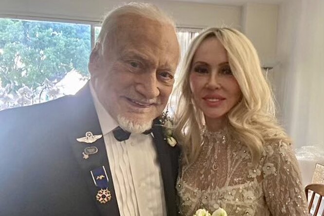 Астронавт Базз Олдрин женился в свой 93-й день рождения