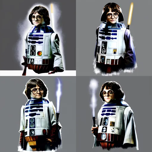 То, что получилось при объединении изображений R2D2 и Гарри Поттера То, что получилось при объединении изображений R2D2 и Гарри Поттера