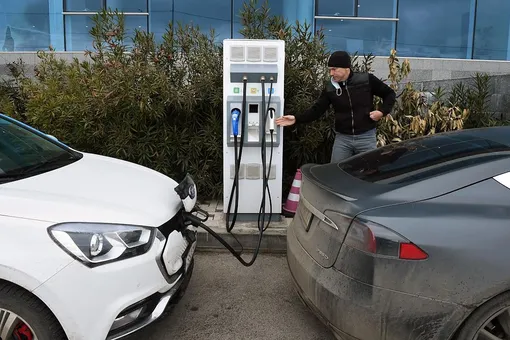 Продажи электромобилей в России выросли в 7 раз
