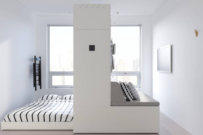 IKEA показала автоматизированную мебельную систему для очень маленьких квартир