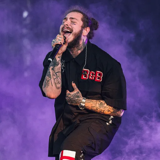 Post Malone на фестивале Wireless в Лондоне, Июль 2018