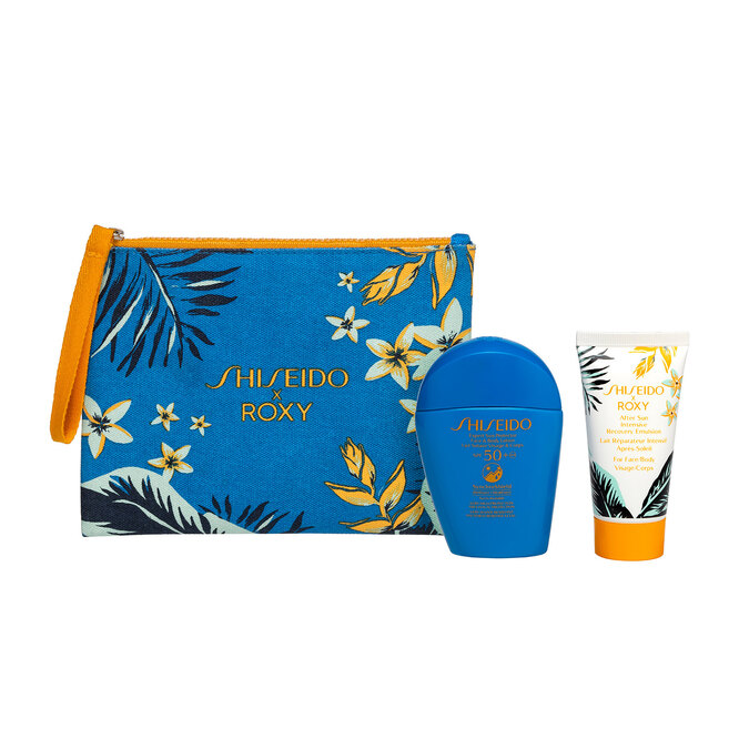 Набор солнцезащитных средств Summer Essentials Set, Shiseido X Roxy