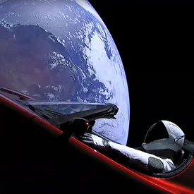 «Don't Panic!»: SpaceX запустила ракету Falcon Heavy «Don't Panic!»: SpaceX запустила ракету Falcon Heavy