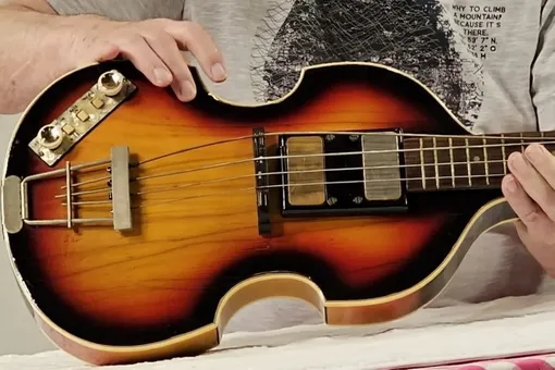 Полу Маккартни вернули бас-гитару, украденную у него в 1972 году. Инструмент искали более 5 лет