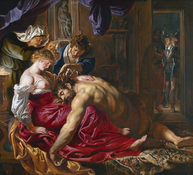 «Самсон и Далила», Питер Пауль Рубенс, 1609