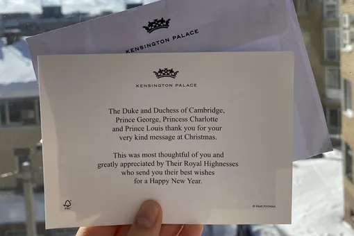 Школьница из Нижнего Новгорода получила новогоднюю открытку от принца Уильяма и Кейт Миддлтон. Письмо с поздравлением пришло только в марте