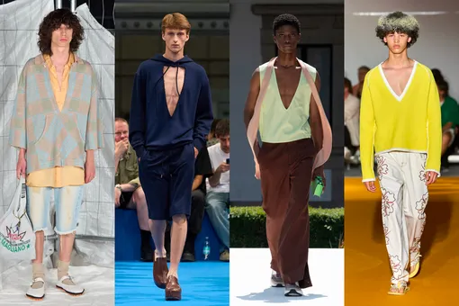 magliano, JW Anderson, Valentino, Bluemarble весна-лето 2024