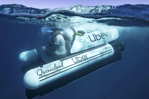 Uber запустили подводное такси в Австралии