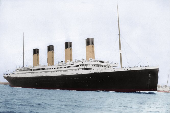 В TikTok завирусилась теория о том, что «Титаник» не тонул — за него ради страховки будто бы выдали старый корабль «Олимпик»