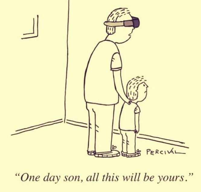 «Однажды, сынок, все это будет твоим»