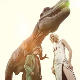За нами хвост: посмотрите модную съемку «Правил жизни» среди динозавров