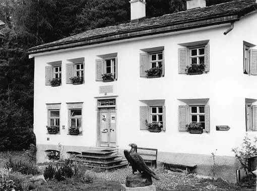 В этом доме в Зильс-Марии жил Фридрих Ницще