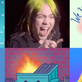 Отважные медики, виртуальные обнимашки, маски и Билли Айлиш: сервис Giphy представил топ-10 популярных гифок этого непростого года