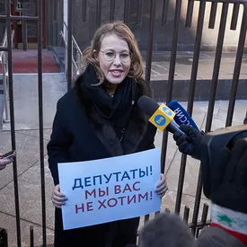 Взять и высказаться: как прошли одиночные пикеты против Слуцкого Взять и высказаться: как прошли одиночные пикеты против Слуцкого