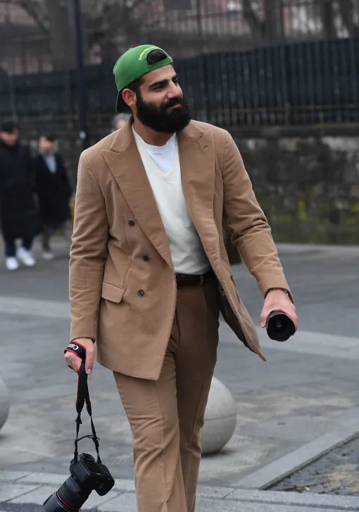 На Pitti Immagine Uomo сезона осень–зима 2019 На