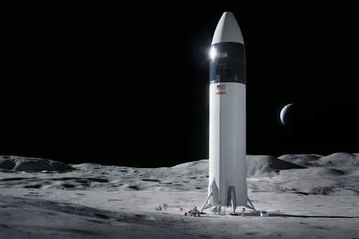 NASA приостановило работу со SpaceX из-за иска Blue Origin