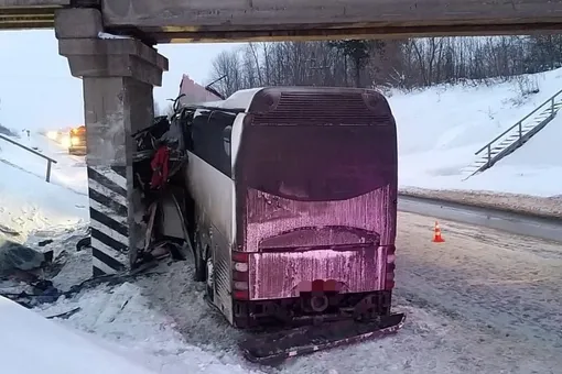 В Рязанской области автобус попал в ДТП. Погибли пять человек