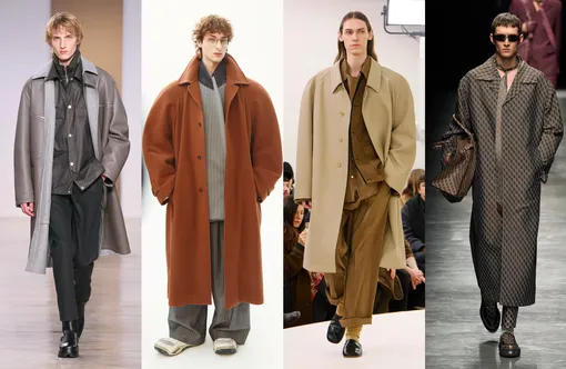 Hermès, Hed Mayner, Lemaire, Gucci осень-зима 2024