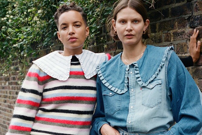 Levi's и Ganni выпустили совместную коллекцию из переработанного денима. Ее нельзя купить — можно только арендовать Levi's и Ganni выпустили совместную коллекцию из переработанного денима. Ее нельзя купить — можно только арендовать