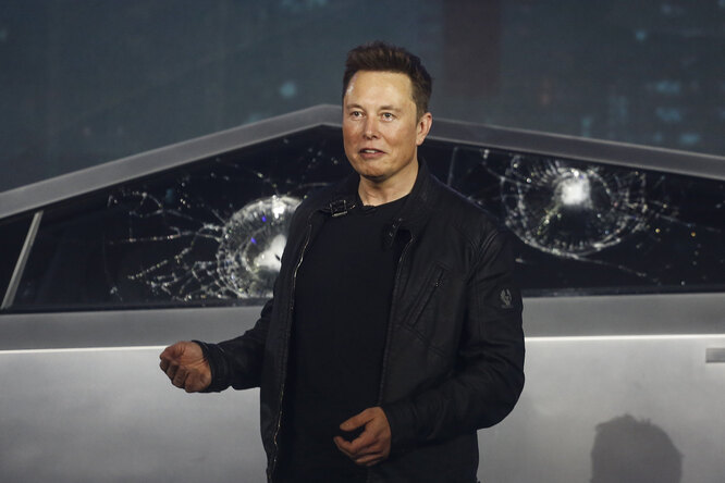Как тебе такое, Илон Маск? Бронированное стекло нового пикапа Tesla разбилось на презентации — и стало мемом